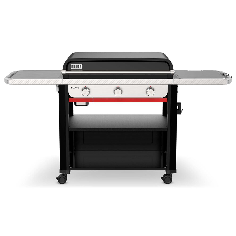 Weber Slate 30" 3-Burner Liquid Propane Gas Griddle in Black, , large