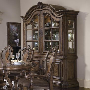 Chapel Hill San Mateo China Cabinet in Rich Cherry, , large