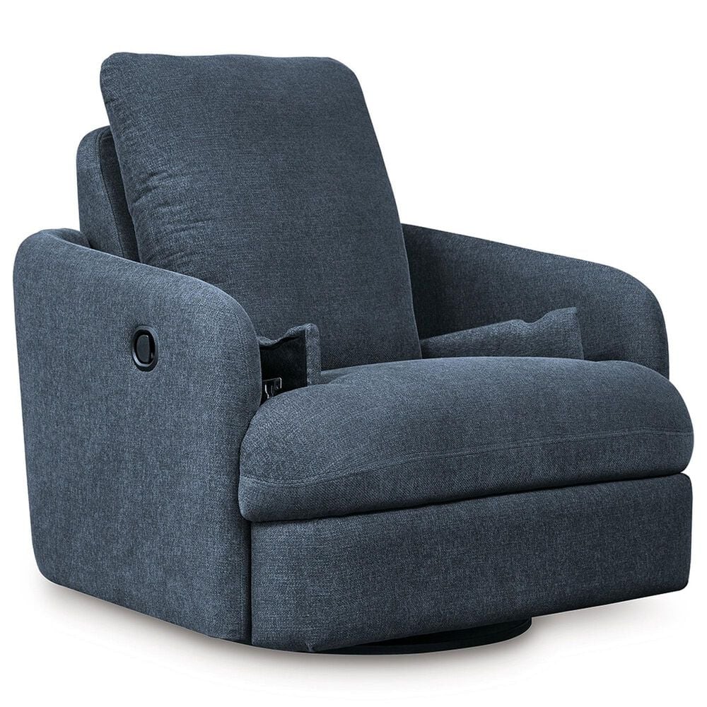 Ashley Modmax Swivel Glider Recliner in Ink, , large