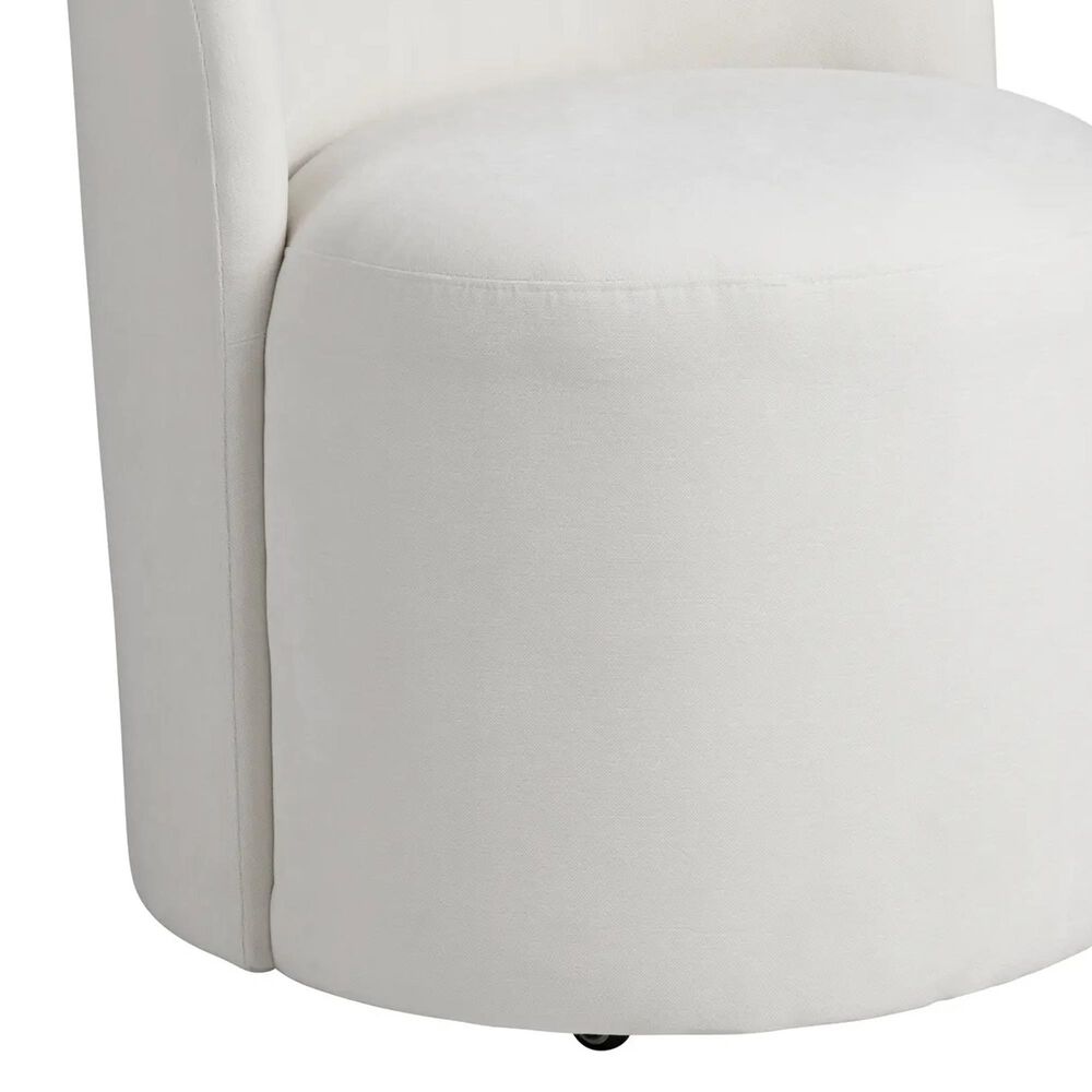 Slatehouse Fairfax Upholstered Dining Side Chair in White, , large
