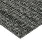 Amer Rugs Houston 8"9" x 11"9" Dark Gray Area Rug, , large