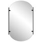 Salt & Light Bracket Wall Mirror in Black, , large