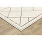 Oriental Weavers Raylan RAY06 7"10" x 10"10" Ivory Area Rug, , large