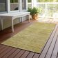 Dalyn Rug Company Soft Essentials Solid Gold 2"3" x 7"6" Indoor/Outdoor Runner, , large