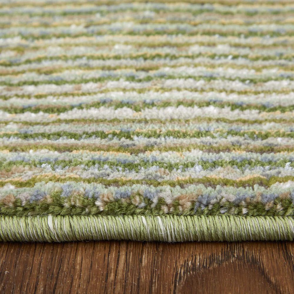 Feizy Deja 2&#39;6&quot; x 7&#39;3&quot; Green Runner, , large