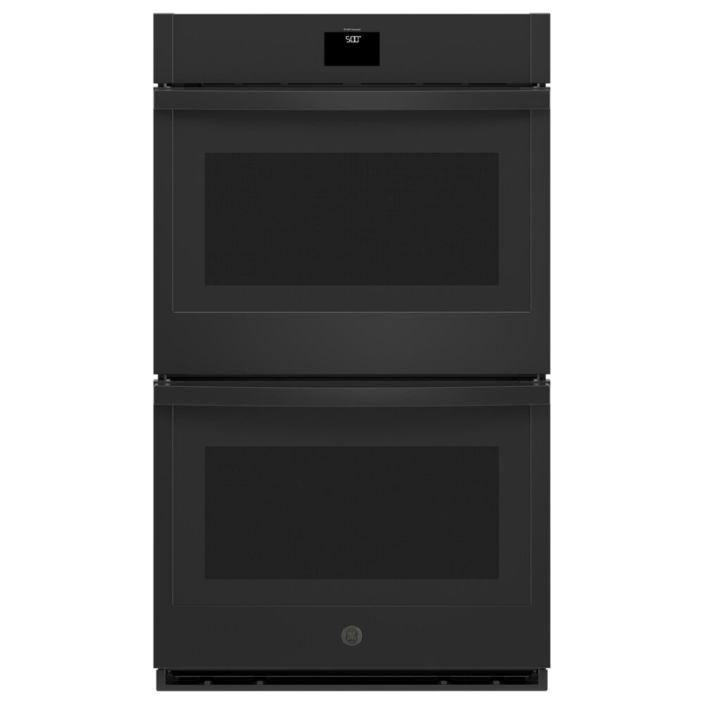 GE Appliances 30" Double Electric Wall Oven with No Preheat Air Fry in Black, , large