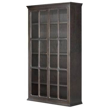Four Hands Bolton Dawes China Cabinet in Smoked Black Oak, , large