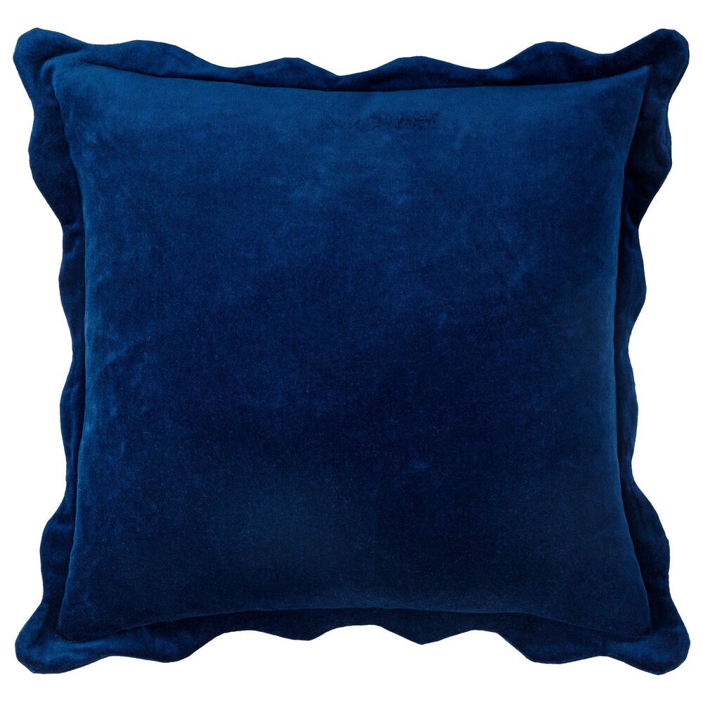 Surya Effervescent 20" Square Throw Pillow in Blue, , large