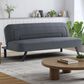 Lifestyle Solutions Frankie Convertible Sofa in Charcoal, , large