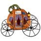 The Gerson Company 2-Piece B/O Lighted Resin and Metal Halloween Pumpkin Carriage Set in Assort, , large