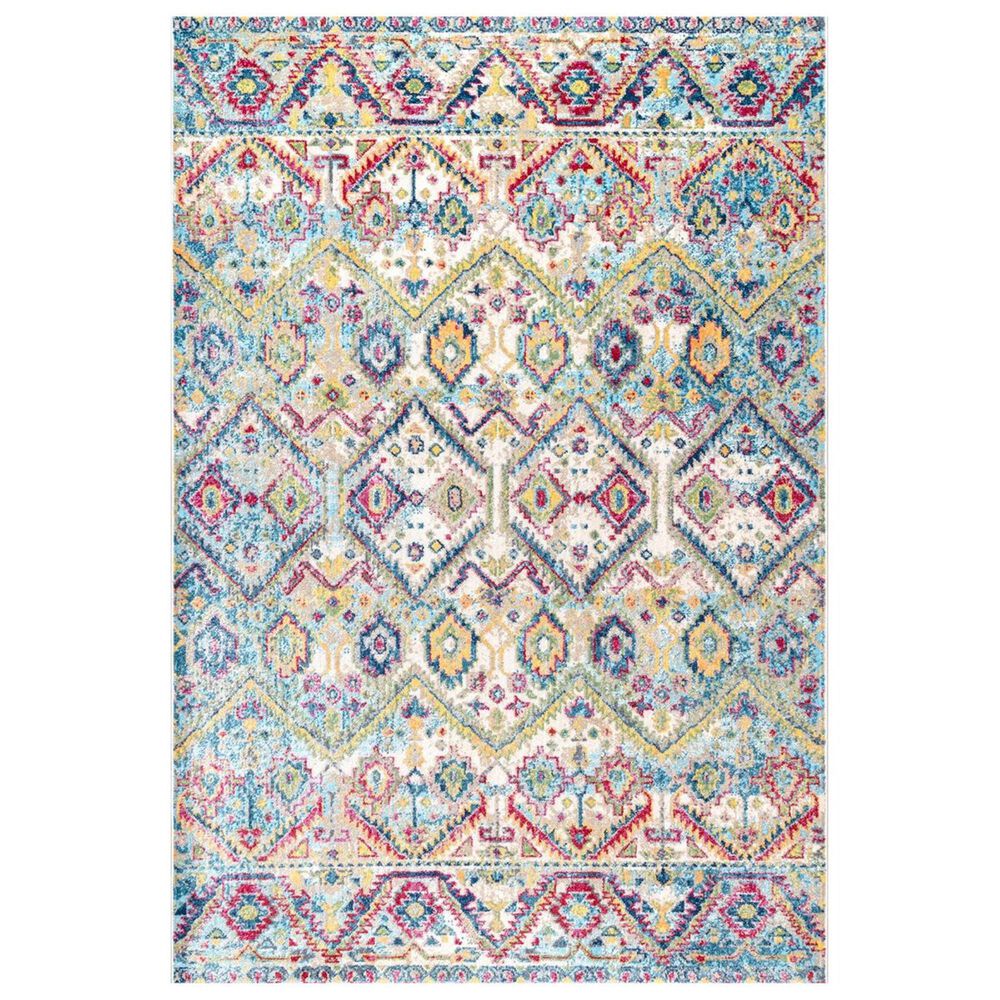 nuLOOM Valley MUVL03A 4' x 5'3" Multicolor Area Rug, , large