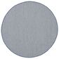 Nourison Courtyard Ivory and Blue 4" Round Indoor/Outdoor Area Rug, , large