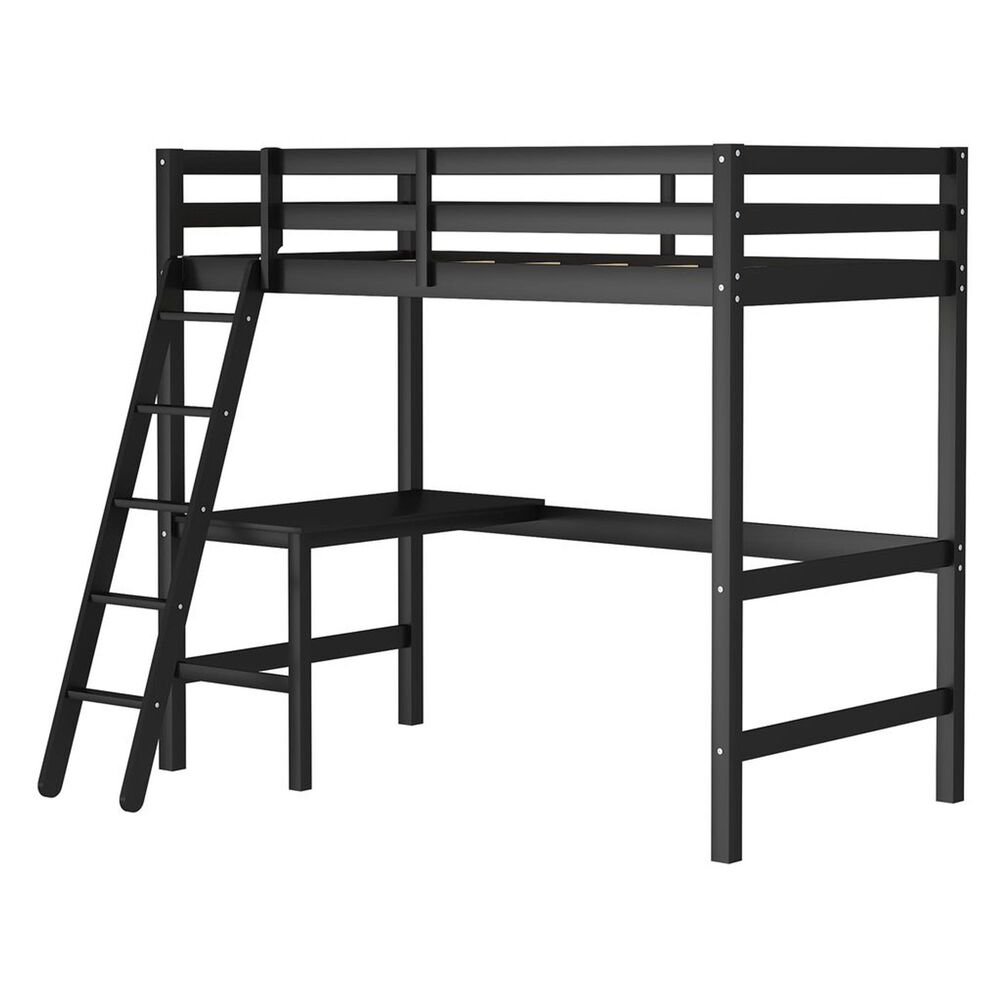 The Monday Company Twin Loft Bed W/Desk, , large