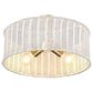 Golden Lighting Erma 3-Light Semi-Flush in Brushed Champagne Bronze, , large