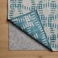 Loloi Easton Fog and Teal 8"6" x 11"6" Indoor/Outdoor Area Rug, , large