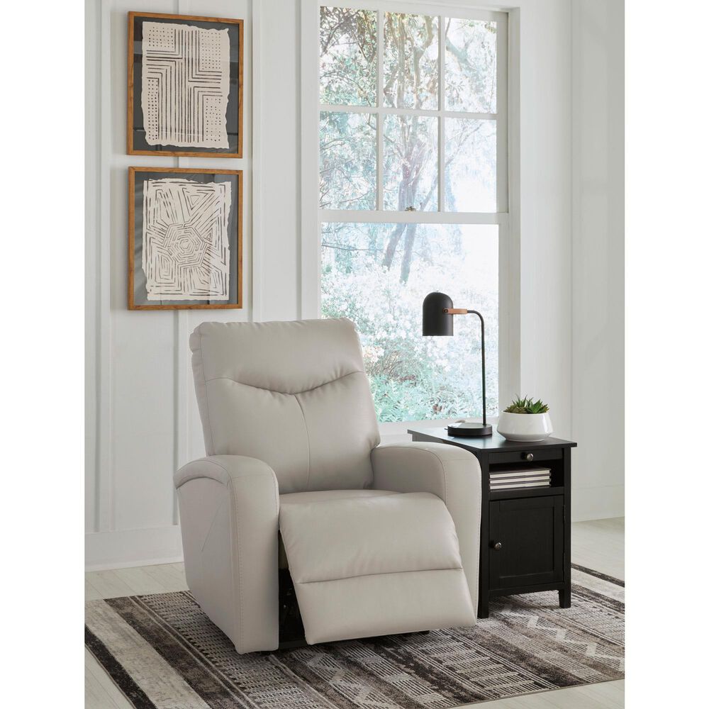 Ashley Ryversans Power Recliner in Dove Gray, , large