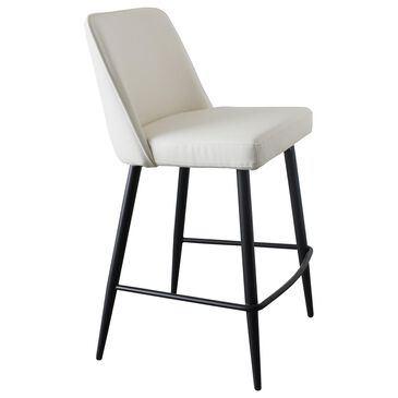Moe"s Home Collection Emelia Counter Stool in White, , large