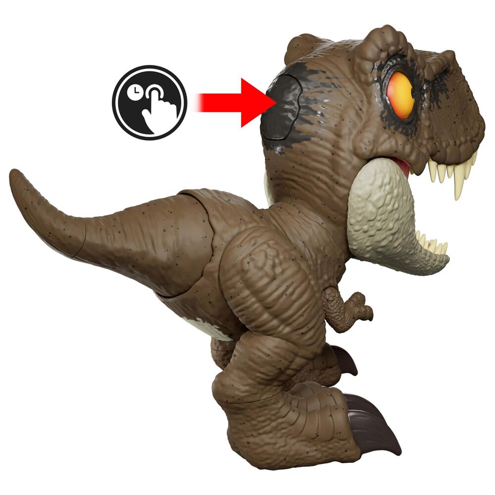 Mattel Tyrannosaurus Rex Figure in Multicolor, , large