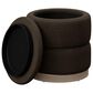 Golden Wave Furniture Dorset Storage Ottoman with Tray in Latte, , large