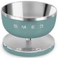 SMEG Collezione Kitchen Scale in Emerald Green and Polished Chrome, , large