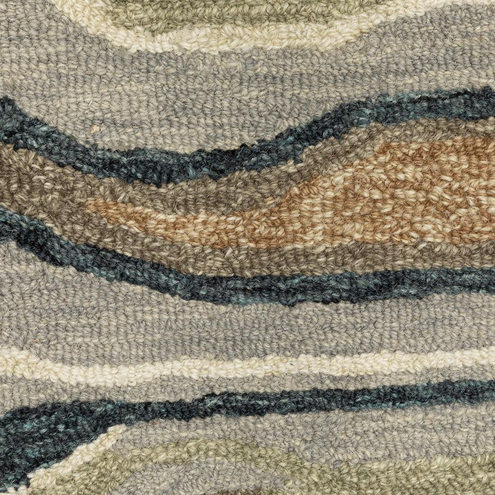 Oriental Weavers Kipton KIP07 2&#39;6&quot; x 8&#39; Grey and Blue Runner, , large