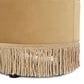 Jennifer Taylor Home Melinda Storage Bench with Tufted Bullion Fringe in Gold, , large