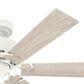 Hunter Gilrock 52" Ceiling Fan in Matte White, , large