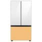 Samsung Bespoke Bespoke 3-Door French Door Refrigerator Top Panel in White Glass, , large