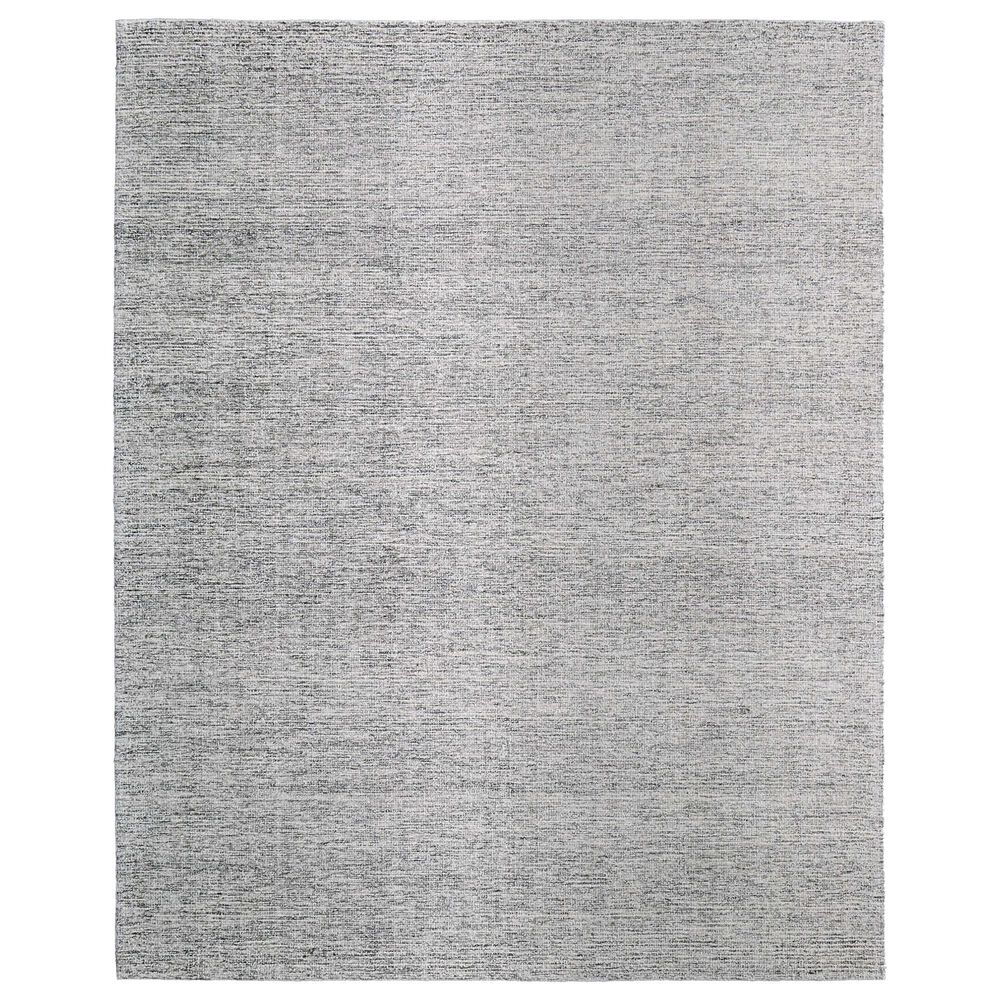 Feizy Rugs Freemont 1"6" Square Light Gray and Ivory Area Rug, , large