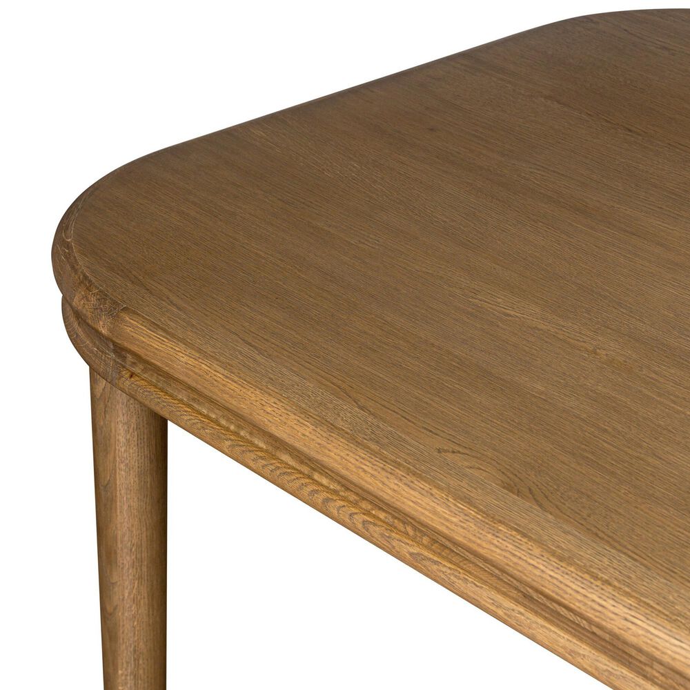 Four Hands Florent Extension Dining Table in Amber - Table Only, , large