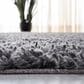 Safavieh August Shag AUG200H 2" x 5" Charcoal Area Rug, , large