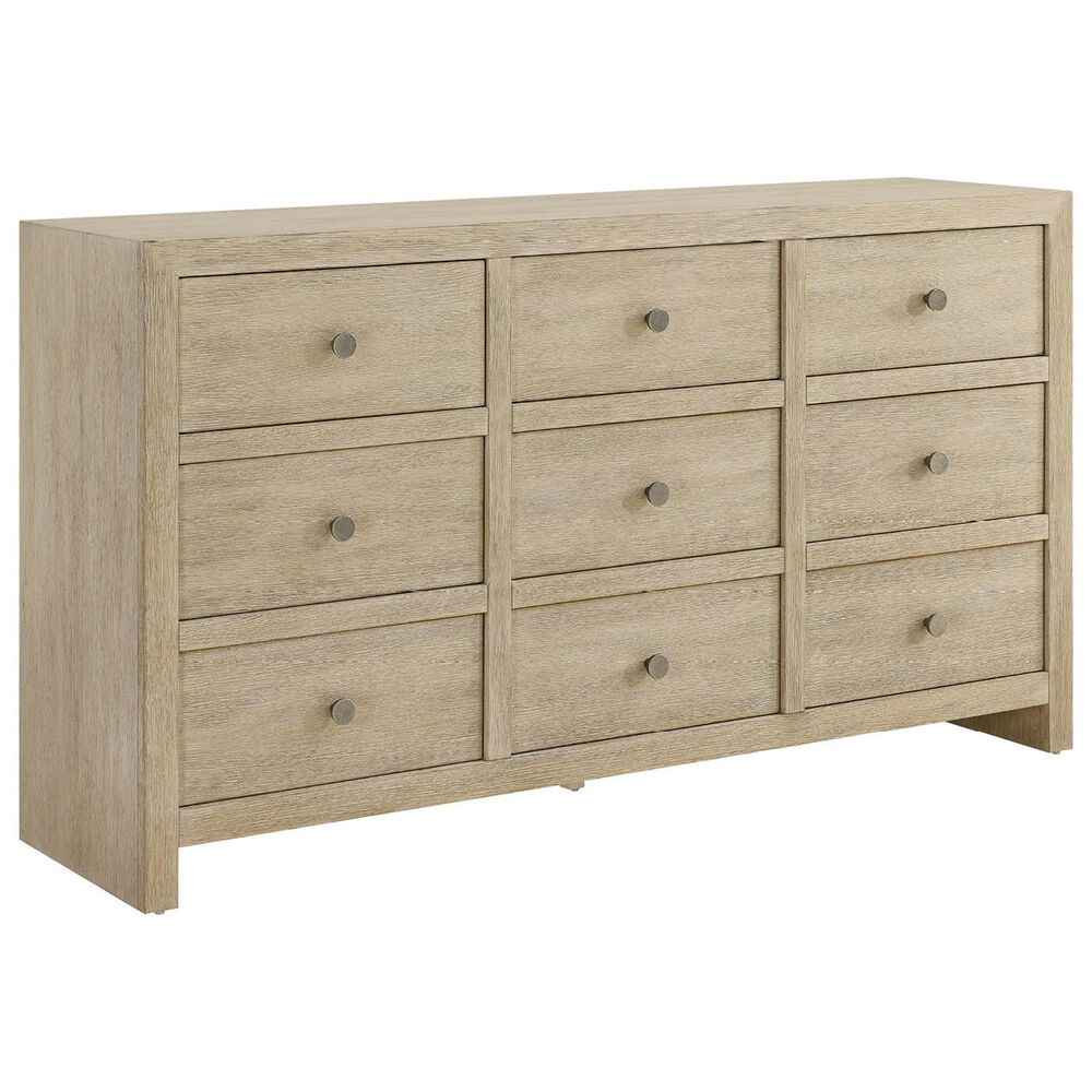 Universal Furniture Oasis 3-Piece King Panel Bedroom Set in Dockside and Natural, , large