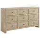 Universal Furniture Oasis 3-Piece King Panel Bedroom Set in Dockside and Natural, , large