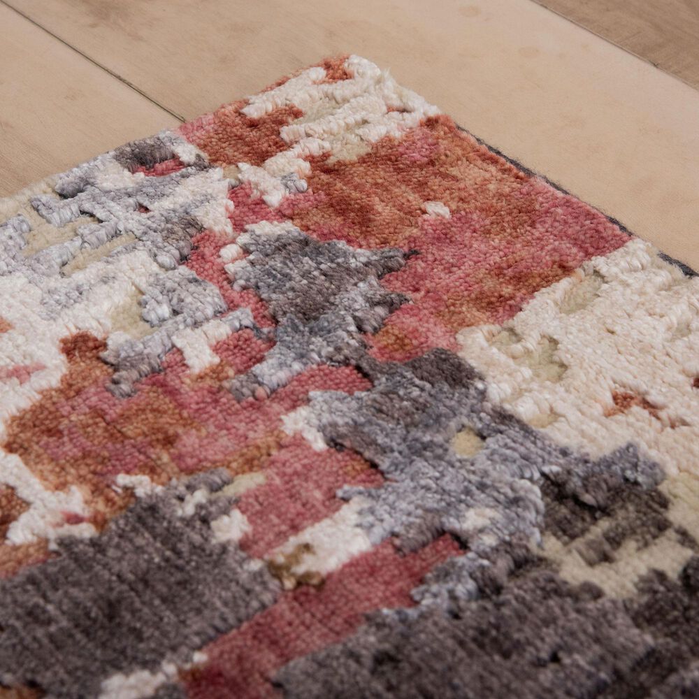 Rizzy Evolution EVO540 6&#39; x 9&#39; Gray and Multicolor Area Rug, , large