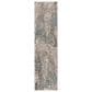 Surya Cardiff CDF-2305 Medium Gray, Light Blue, Mustard, Dark Blue, Dusty Pink and Rust 2"8" x 10" Runner, , large