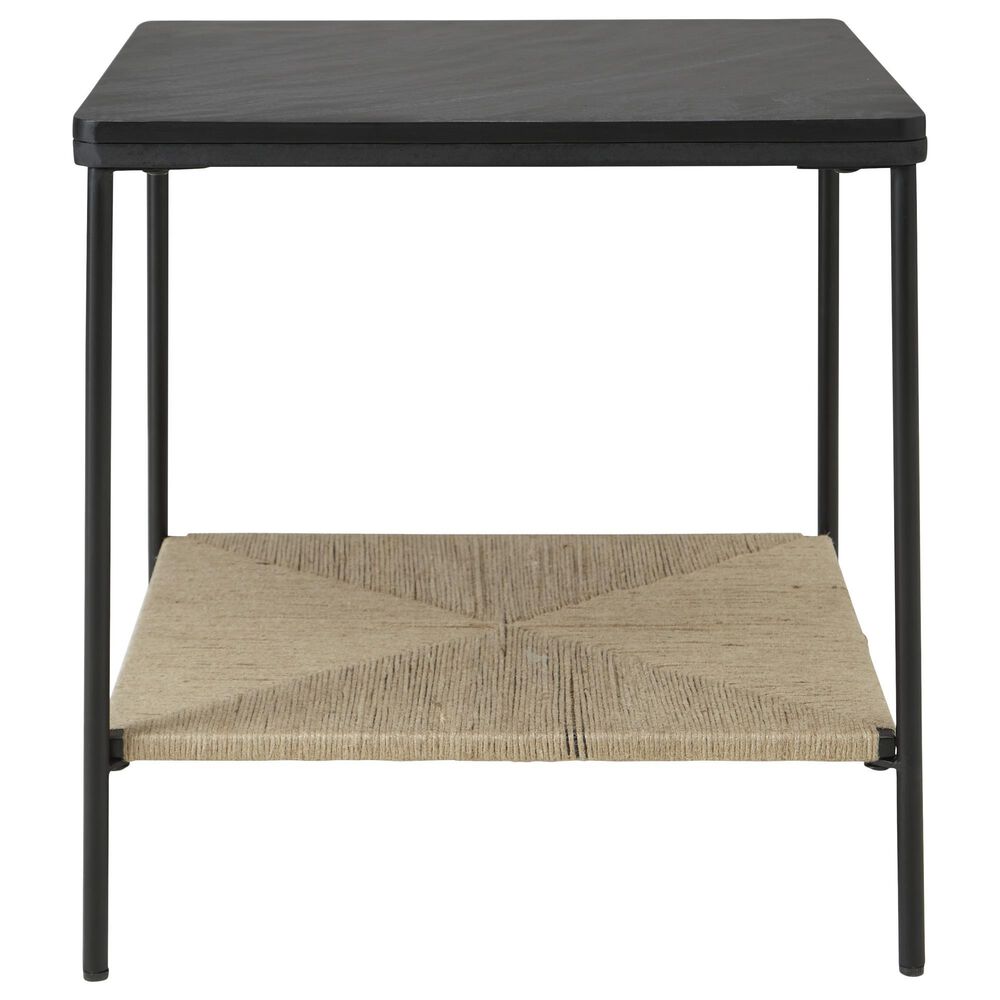 Ashley Minrich Coffee Table in Black and Natural, , large