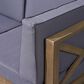 Noble House Culatra 7-Piece Patio Fire Pit Set in Gray, , large