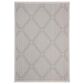 Safavieh Martha Stewart Cyprus 4"5" x 6"5" Charcoal and Beige Area Rug, , large