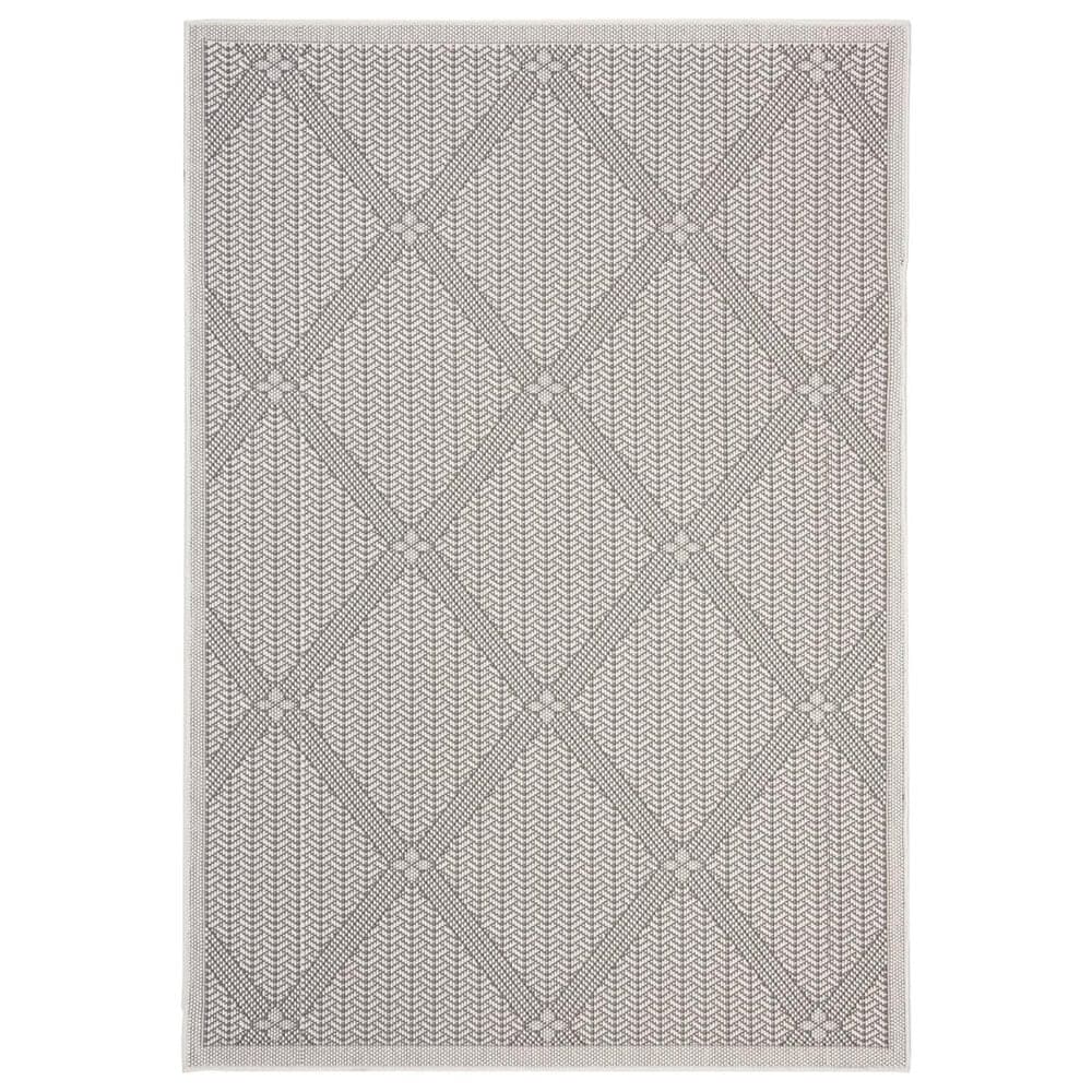 Safavieh Martha Stewart Cyprus 4"5" x 6"5" Charcoal and Beige Area Rug, , large