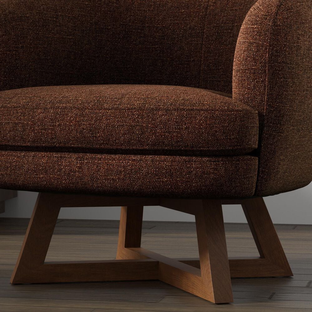 Golden Wave Furniture Moira Swivel Chair in Chili, , large