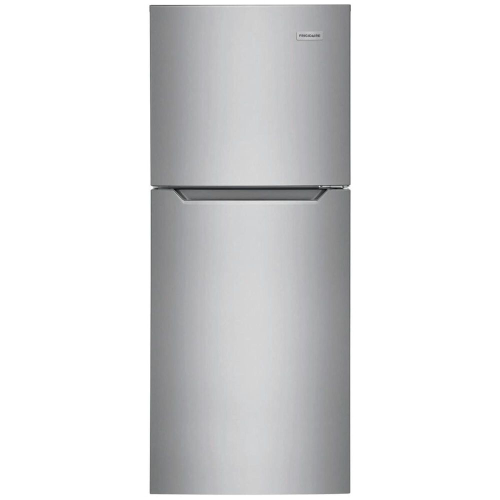 Frigidaire 11.6 Cu. Ft. Top Freezer Apartment-Size Refrigerator in Brushed Steel, , large