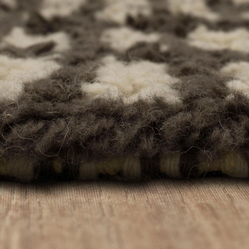 Drew and Jonathan Home Kasbah Atlas 6&#39; x 9&#39; Charcoal Area Rug, , large