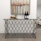 Maple and Jade Frame Console Table in Silver, , large