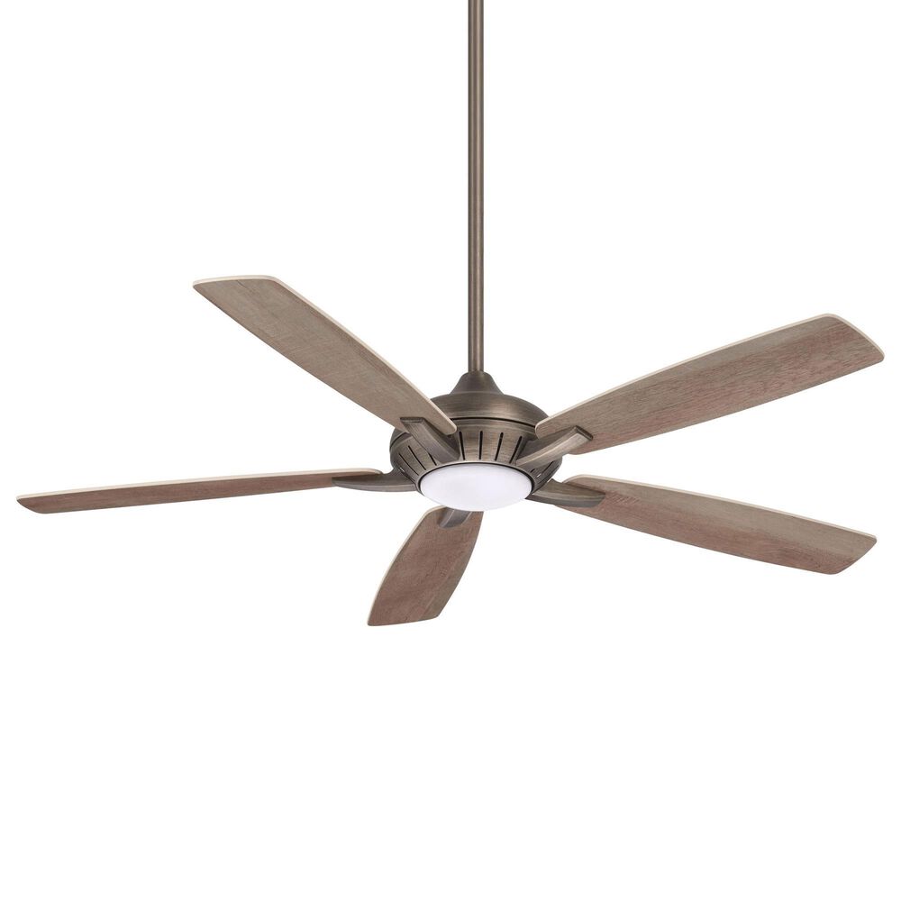 Minka-Aire Dyno XL 60" Smart Ceiling Fan with LED Light in Heirloom Bronze, , large