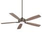 Minka-Aire Dyno XL 60" Smart Ceiling Fan with LED Light in Heirloom Bronze, , large