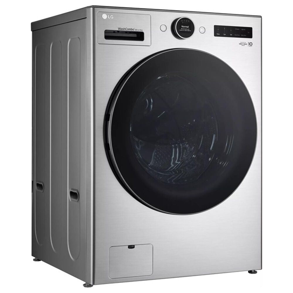 LG 2PC 5.0 Cu. Ft. Front Load Smart WashCombo All-in-One Washer/Dryer in Graphite Steel &amp; Smart WI-fi Enabled Steam Clothing Care System in Mirror, , large