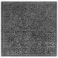 Surya Hightower 8" Square Charcoal and Light Gray Area Rug, , large