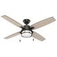 Hunter Ocala 52" Outdoor Ceiling Fan with LED Lights in Noble Bronze, , large