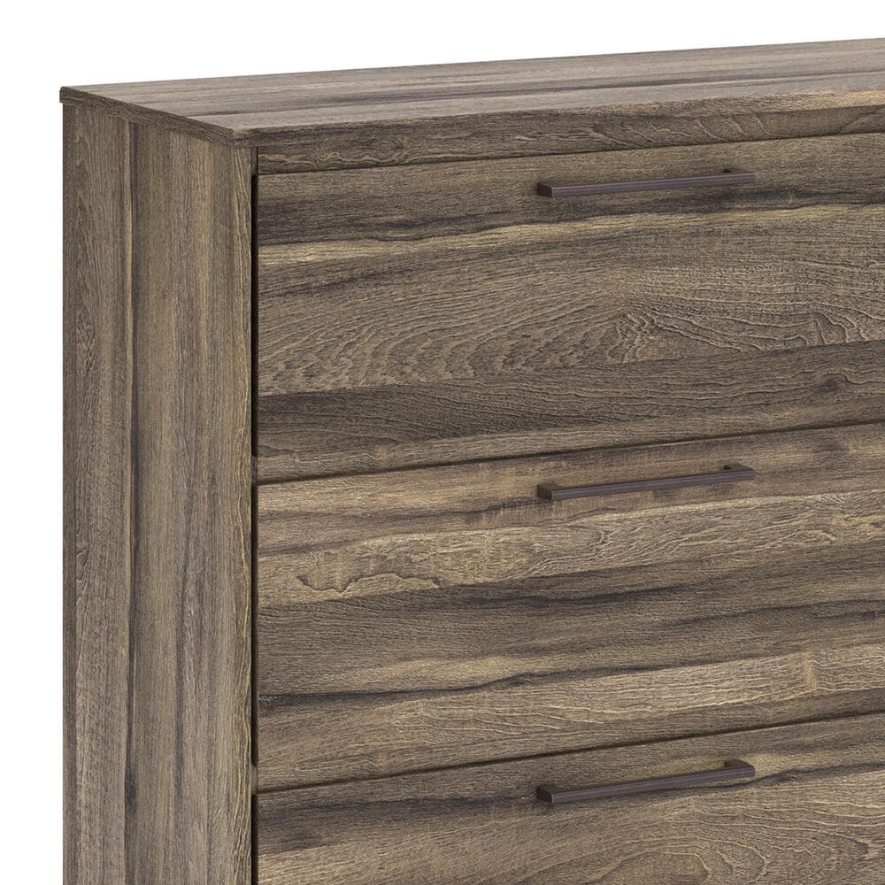Ashley Elbrim 6-Drawer Dresser in Weathered Brown, , large
