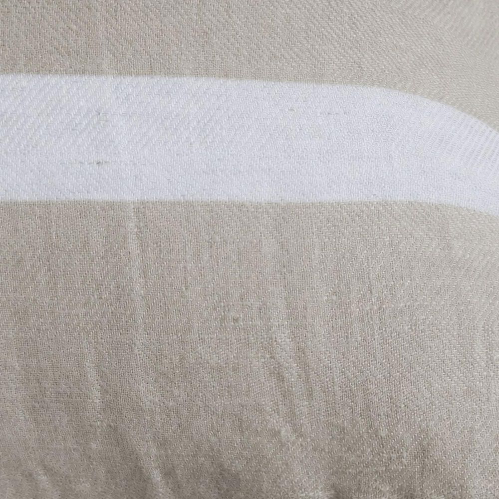 Pom Pom At Home Rory King Sham in Flax and White, , large